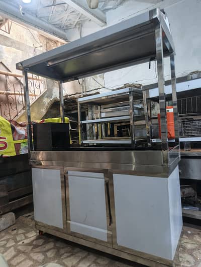 bar b q anghiti counter in pure ss high quality new