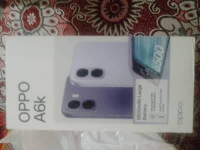 oppo a6k just box open 6gb ram 128 rom