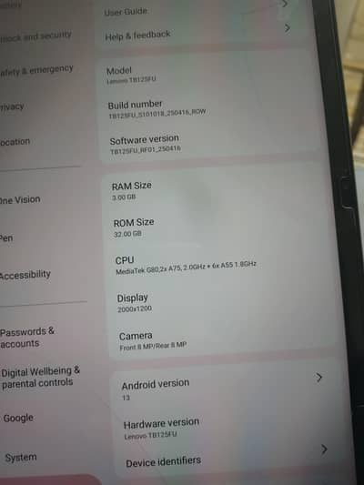 Lenovo Tab M10 Plus 3rd Generation