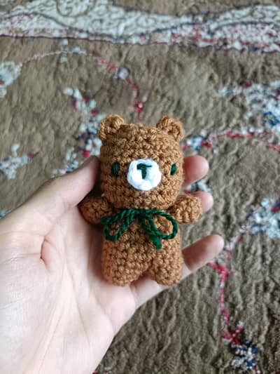 Handmade crochet bear :)