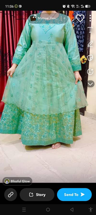 beautiful maxi ready to wear in any special occasion