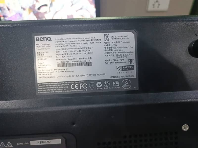 Benq projector 10