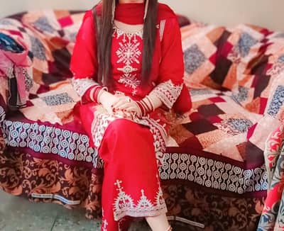 embroidered palazzo with shirt