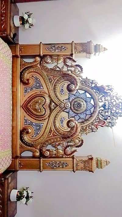 chinuti bed with dressing