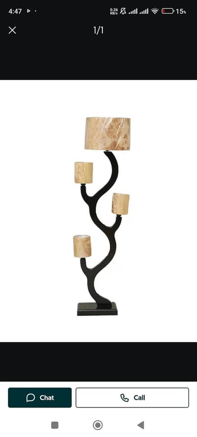 Luxury Tree style Wooden Lamp for sale