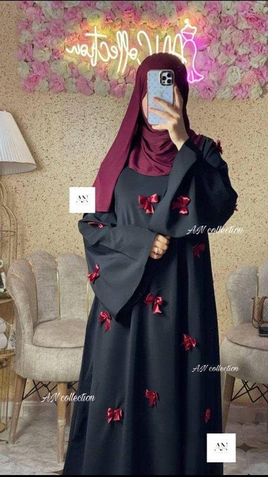bow abaya 1