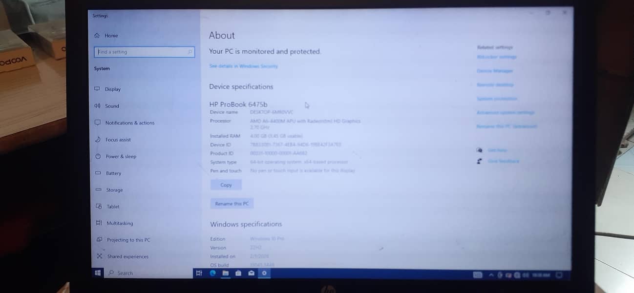 hp probook 0