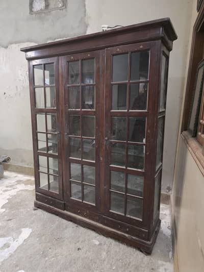 display cabinet wood