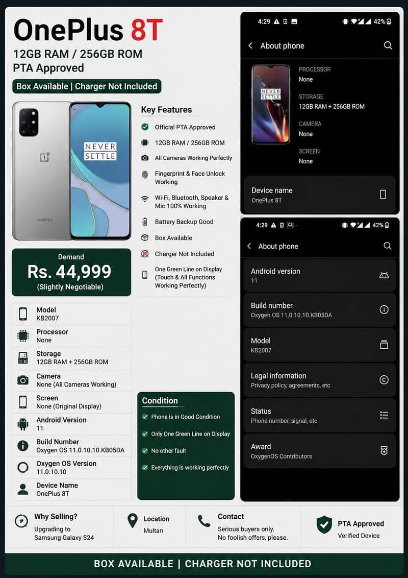 One Plus 8T 3