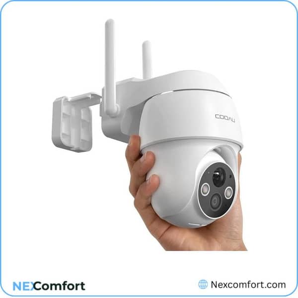 COOAU Q02 Camera Color Night Vision | Indoor & Outdoor 2K Wireless