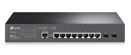 TP-Link TL-SG3210 JetStream 8-Port Gigabit L2 Managed Switch + 2 SFP