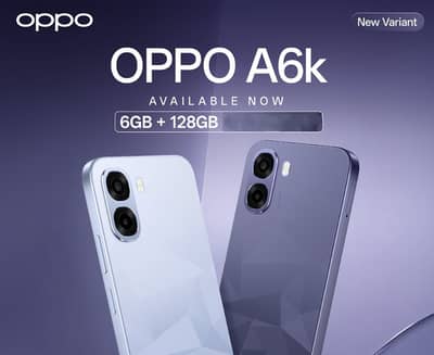 OPPO A6k 6/128 | Available on Installments