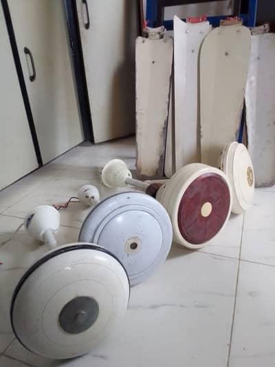 GFC, Pak Fan, Champion Ceiling Fans in good running condition