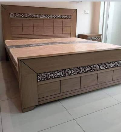 Bed Set, Wooden Bed, Single Bed, Double Bed, King Size Bed, Side Tabl