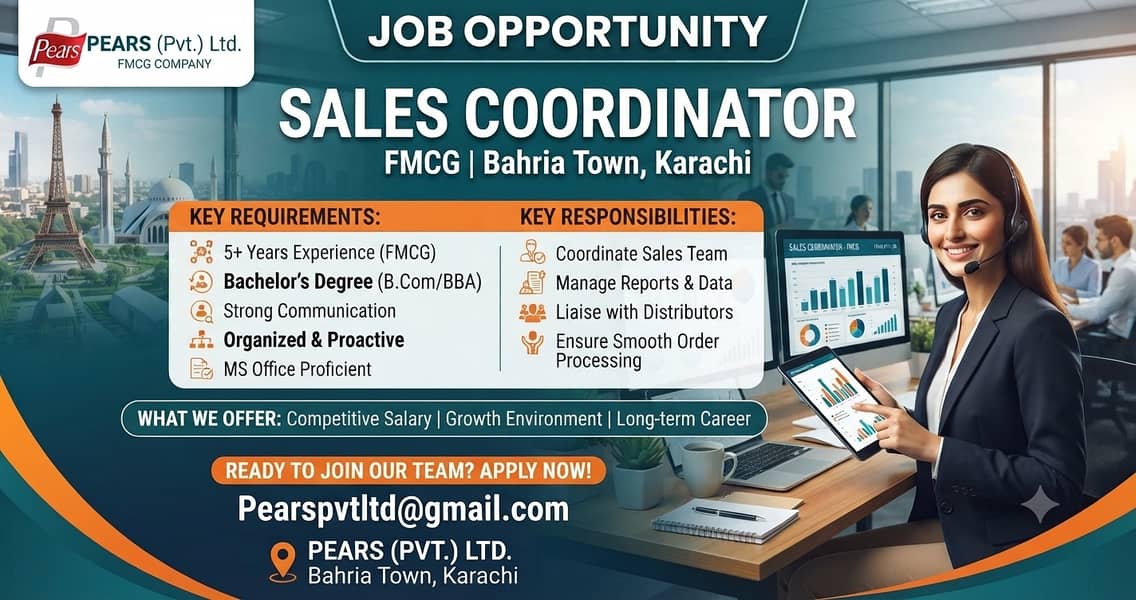 SALES COORDINATOR 0