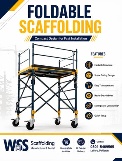 Mobile H Frame Steel Aluminum Scaffold Manufacturer Pakistan