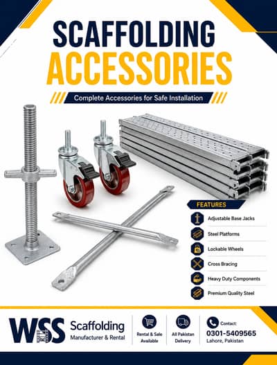 Scaffolding for Sale | Steel Mobile H Frame Aluminum Pakistan