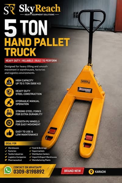 Pallet Truck | Stacker | Drum Trolley I Lifter I Forklifter For Sale