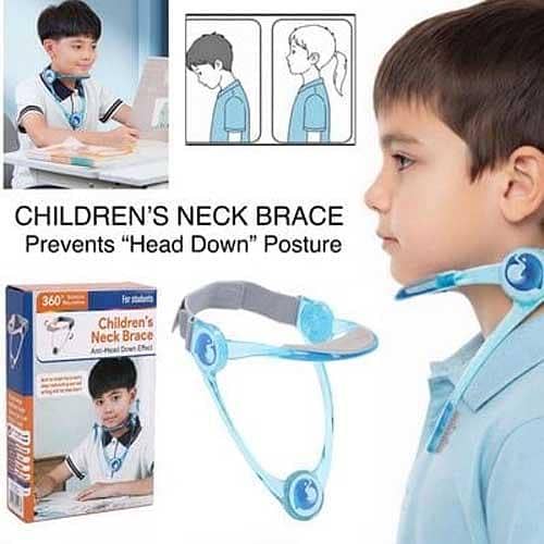 Neck Brace Anti-Head Down Effect For NeckPain Relief For Children and Elders