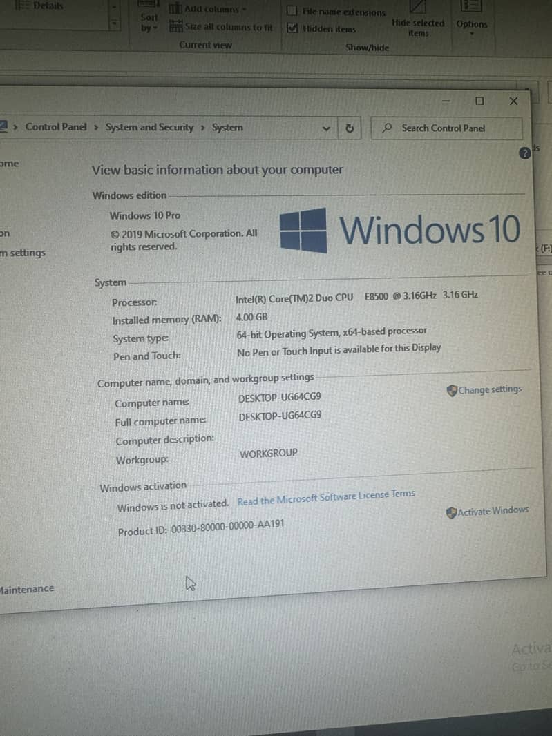 Dell e8500 core2 duo complete setup 2