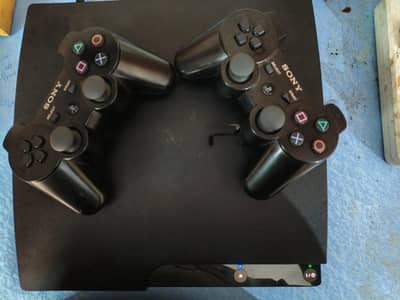 PlayStation 3 Console with 5 Games & 2 Controllers