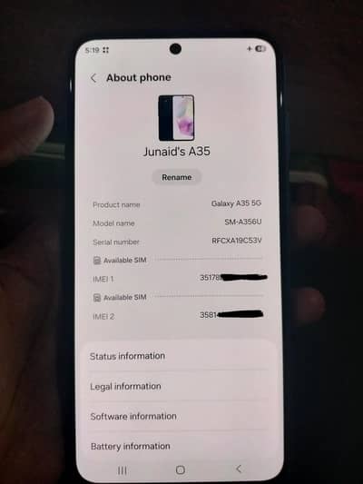 Samsung Mobile A35 5G