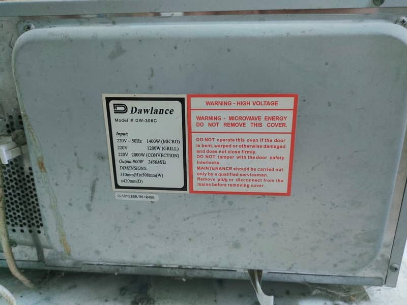 Dawlance microwave 4