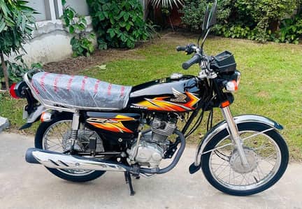 Honda CG 125 2021 model total original 13000km use best for 2022 23