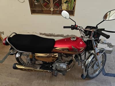 Honda self start bike arjent for salle