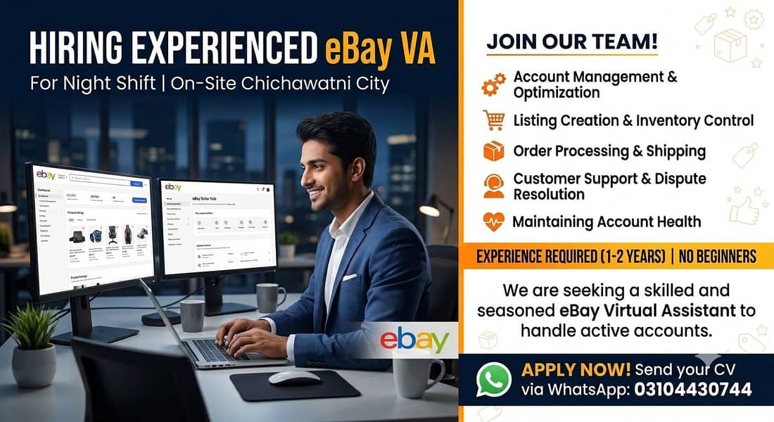 Need EBAY VA 0