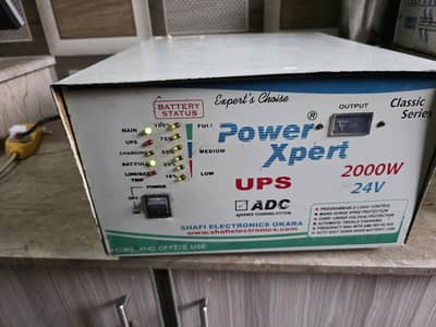 UPS 2000W 24v [2 Batteries supported]