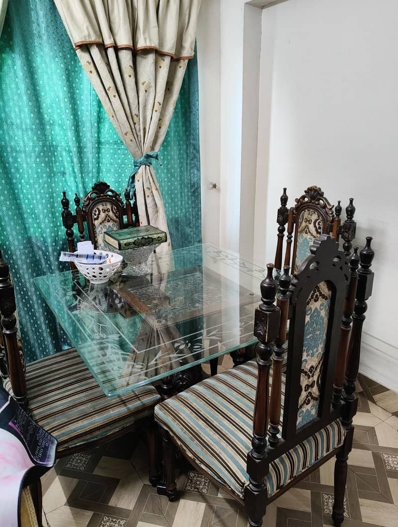 Chinioti Dining Table 4 Seater 0