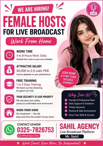 Online job for female only #Work from home