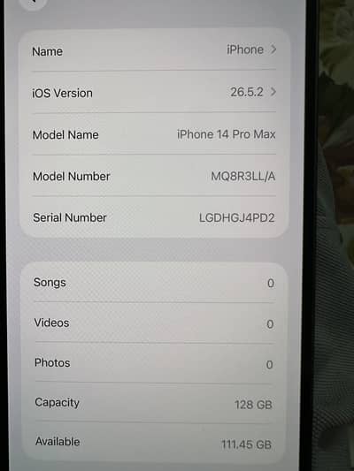 14 pro max lla physical sim