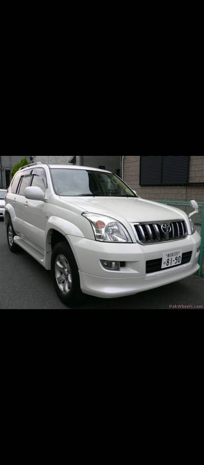Rent a Prado tz 2005