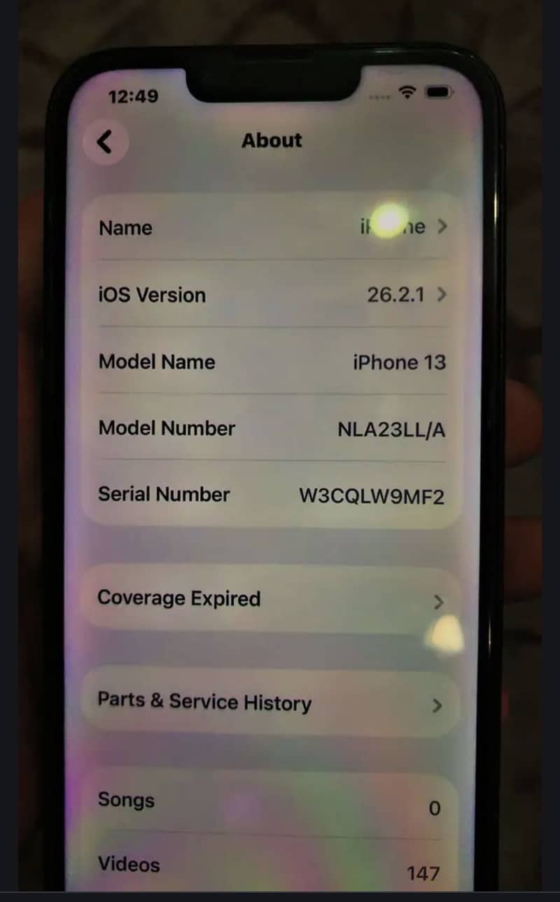 iPhone 13 0