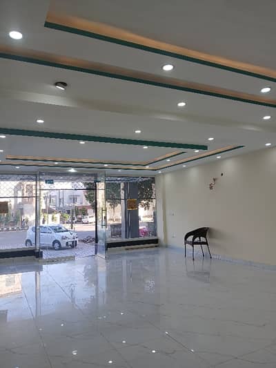 8 Marla Spacious Ground Floor for Rent | Golden Opportunity for Brands | Main Bulevord