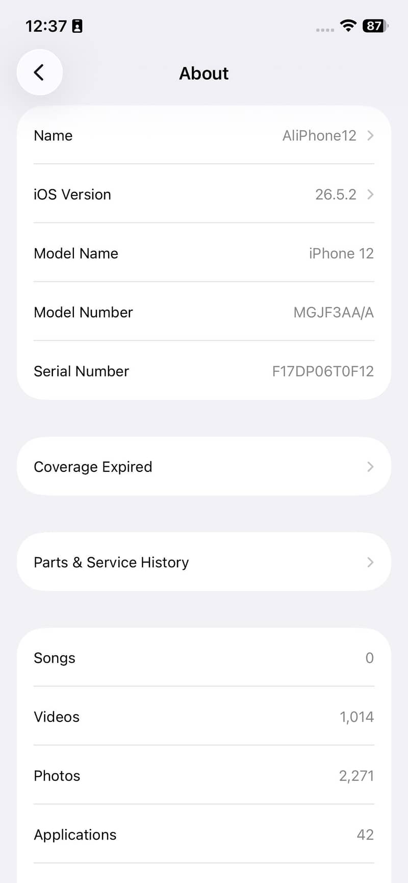 Apple iPhone 12 5