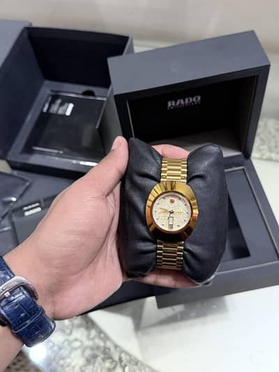 Rado neelam daistar automatic watch