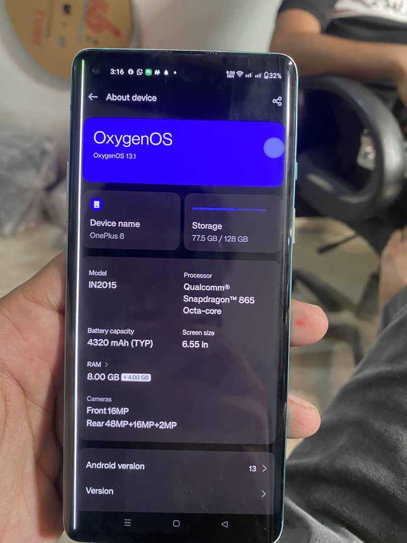 One Plus 8 6