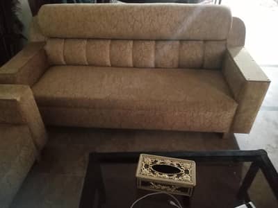 Sofa Set having great quality wood and fabric