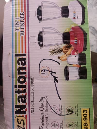 NATIONAL 3 IN 1 BLENDER