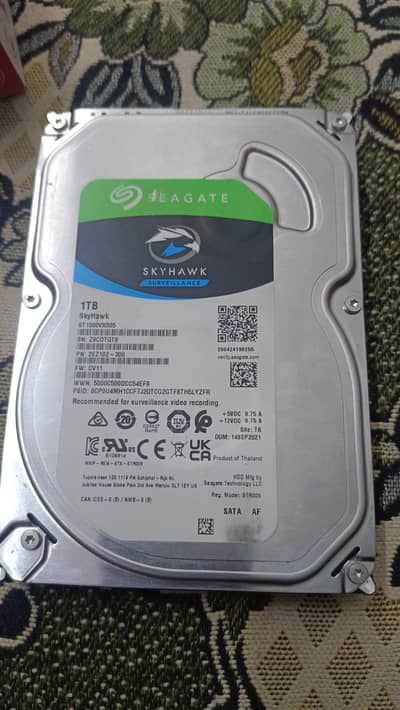 segate Skyhawk 1tb surveillance hard drive