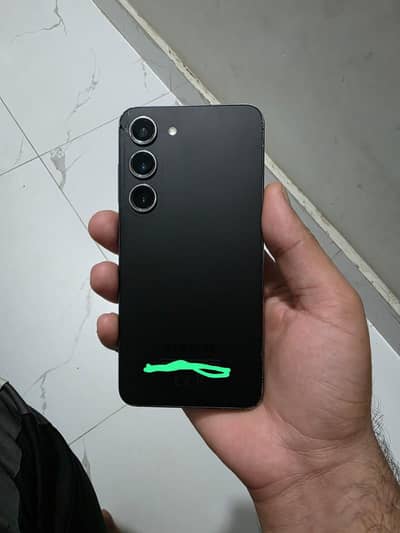 Samsung Mobile S23 Officia PTA All OK | Rate Negotiable Small Issue