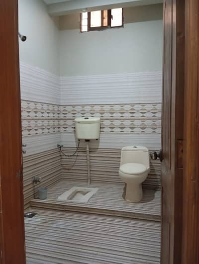 three bed dd ground floor portion for rent in johar
