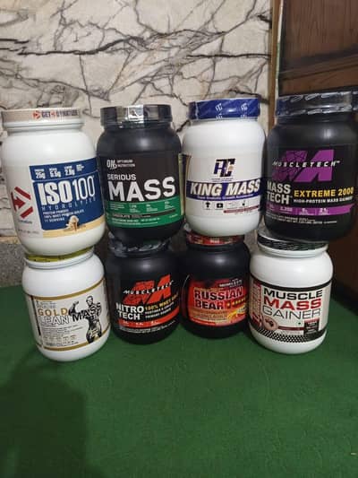 Gym Supplements | Whey Protein | Mass Gainer | ISO100 | Serious Mass
