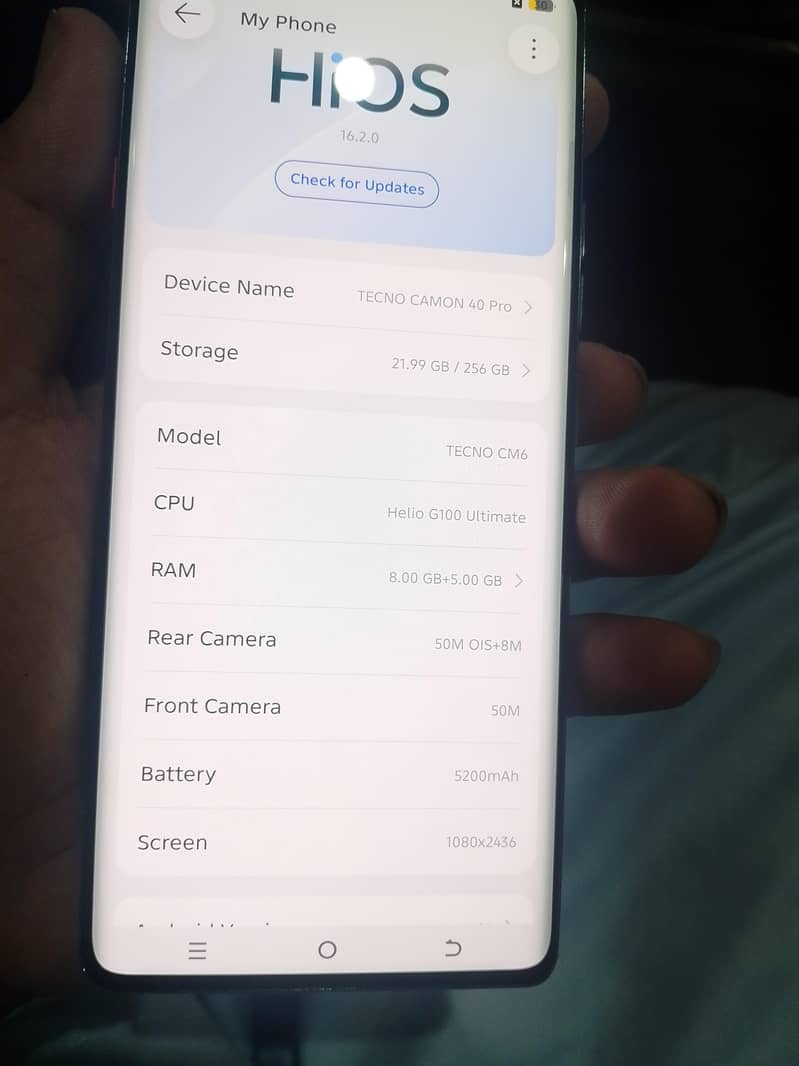 Tecno CAMON 40 Pro 4