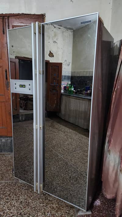 Samsung glass door fridge