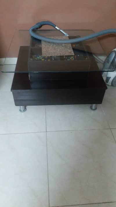 6 seater dining table and coffee table set