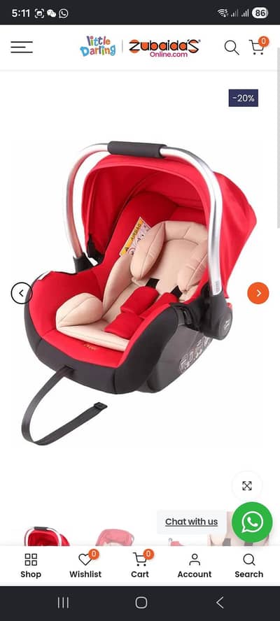 New baby cot . . . unused